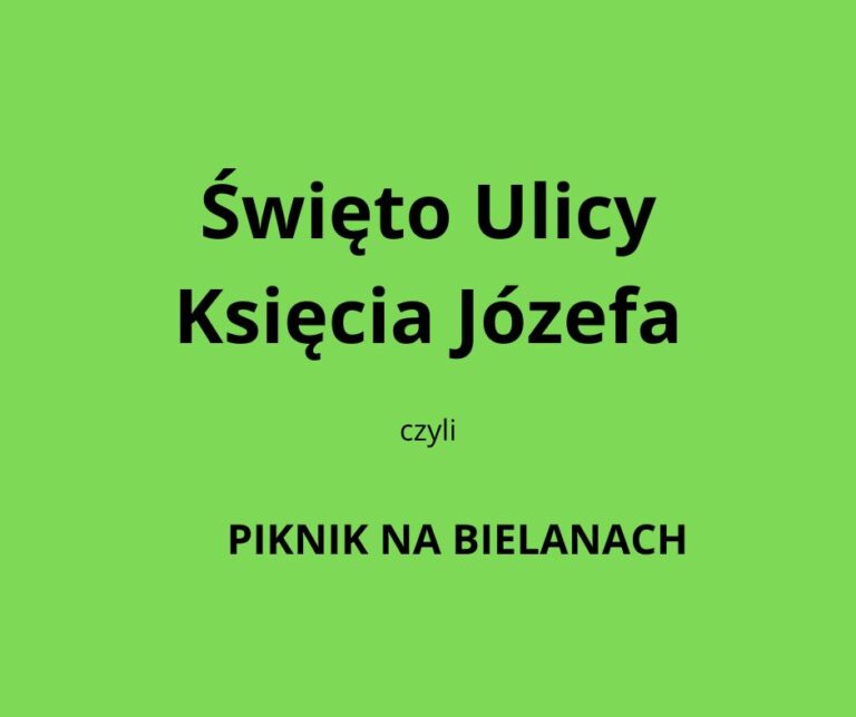 Święto Ulicy Księcia Józefa