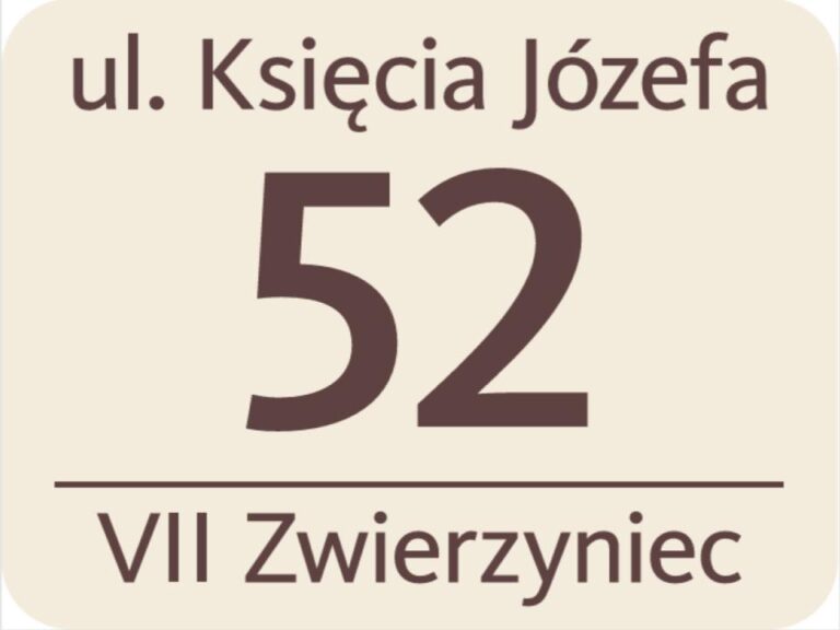 Obowiązkowe tabliczki adresowe?