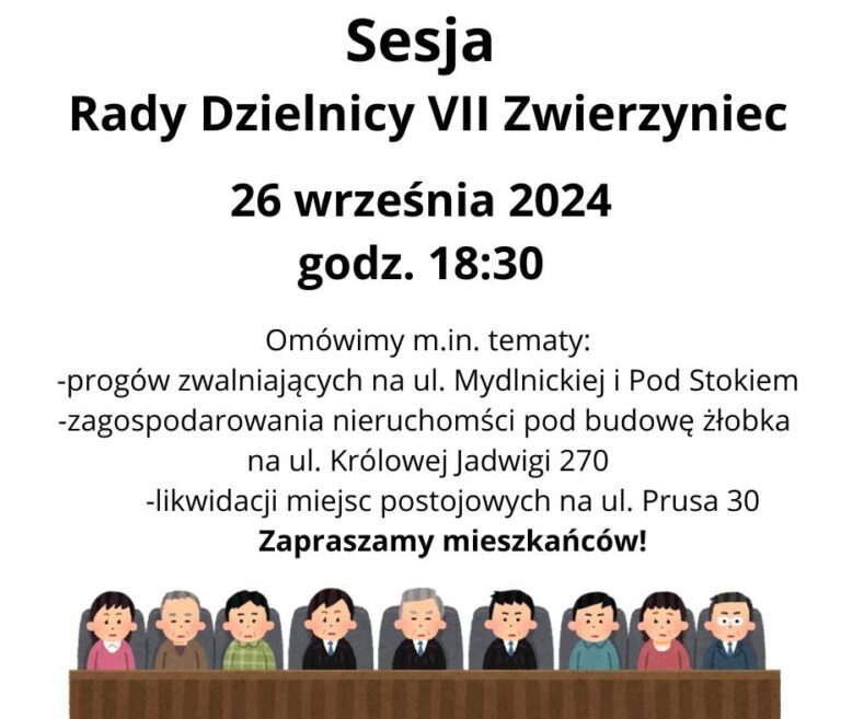 Sesja Rady Dzielnicy VII