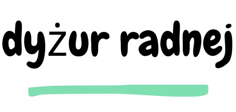Październikowy dyżur radnej