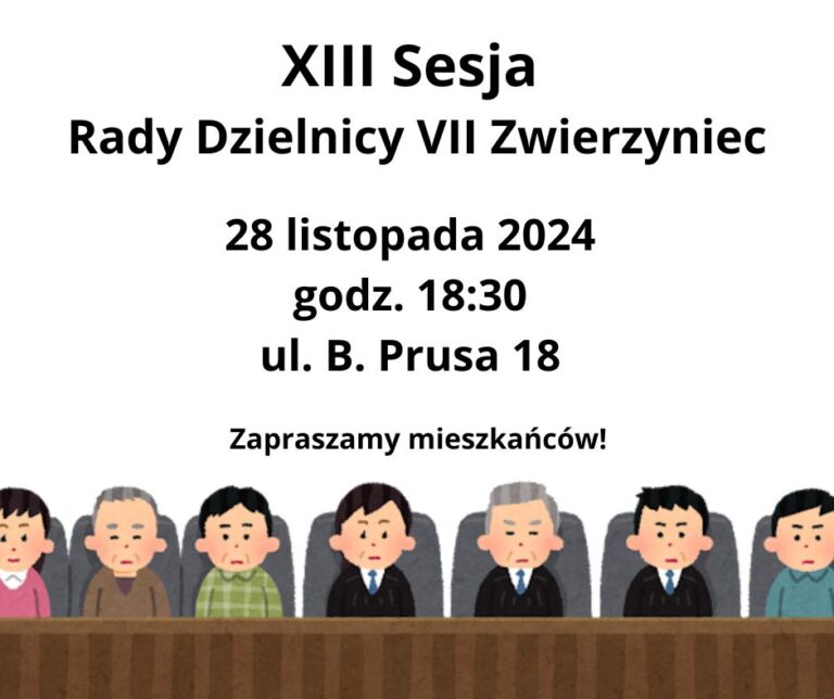 Sesja Rady Dzielnicy VII