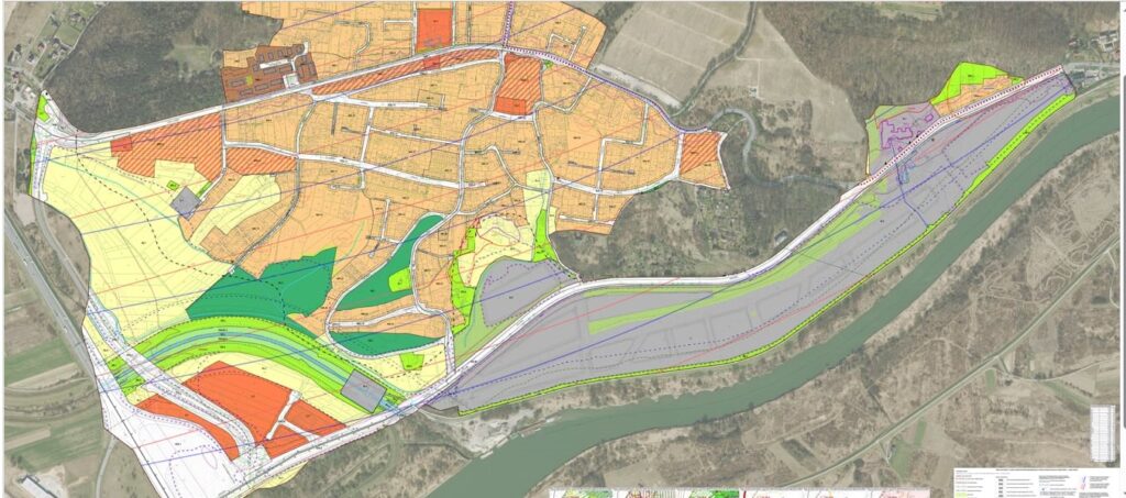 Mapa MPZP Bielany