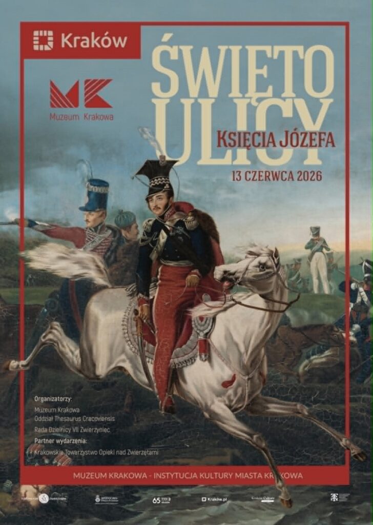 ulotka z wizerunkiem Ksiecia Józefa, z okazji planowanej imprezy 13.06.2026
